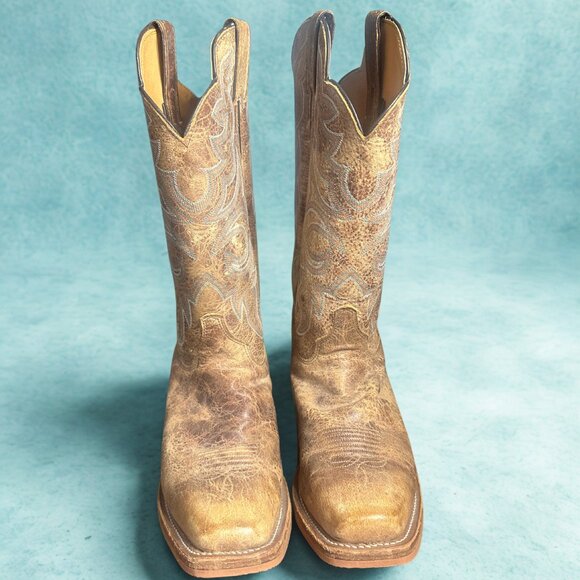 Justin Boots Western Cowboy Boots - Size 10 (Runs Large) - Picture 5 of 6